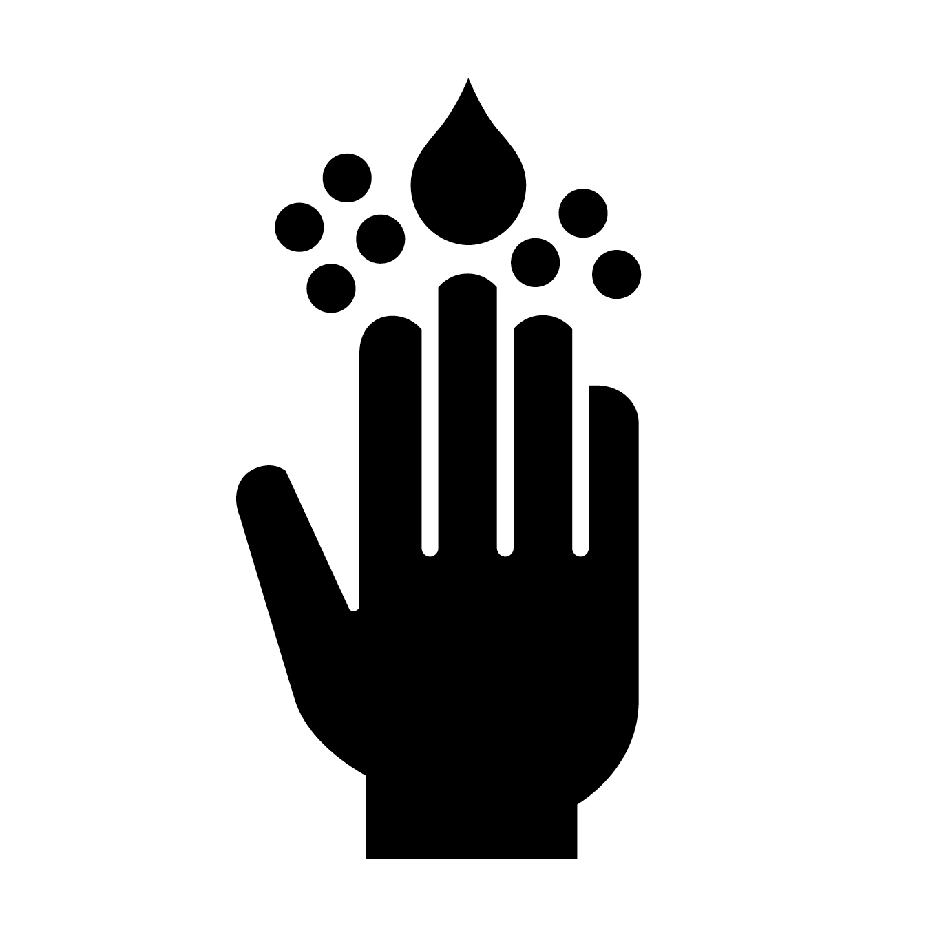 Corona-Icon Händewaschen