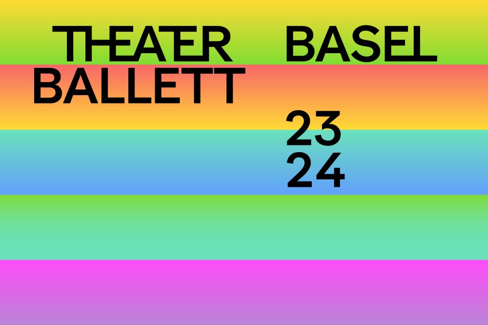 Graphisches Deckblatt der Ballett-Broschüre für 23/24