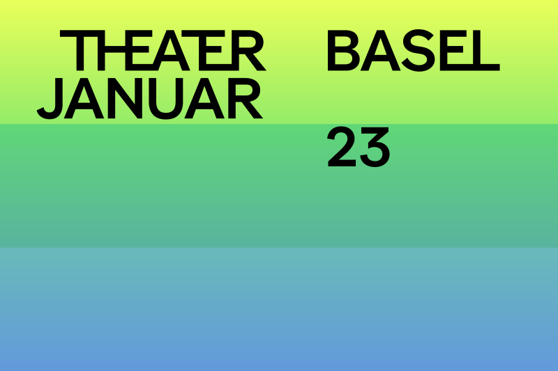 Deckblatt des Monatsspielplans für Januar 2023